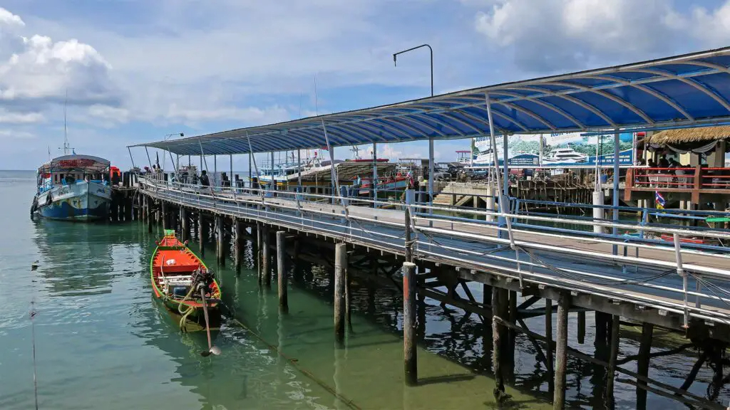 Mae Haad Pier mae haad pier