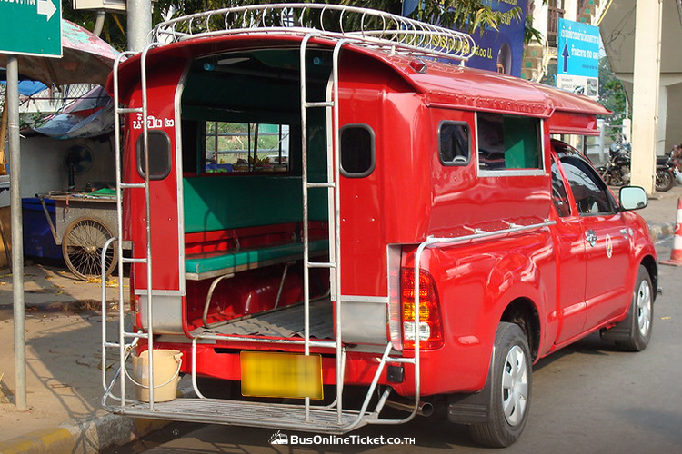 Chiang Mai Red Songthaews