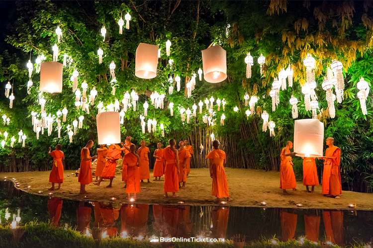 Loy Krathong in Chiang Mai