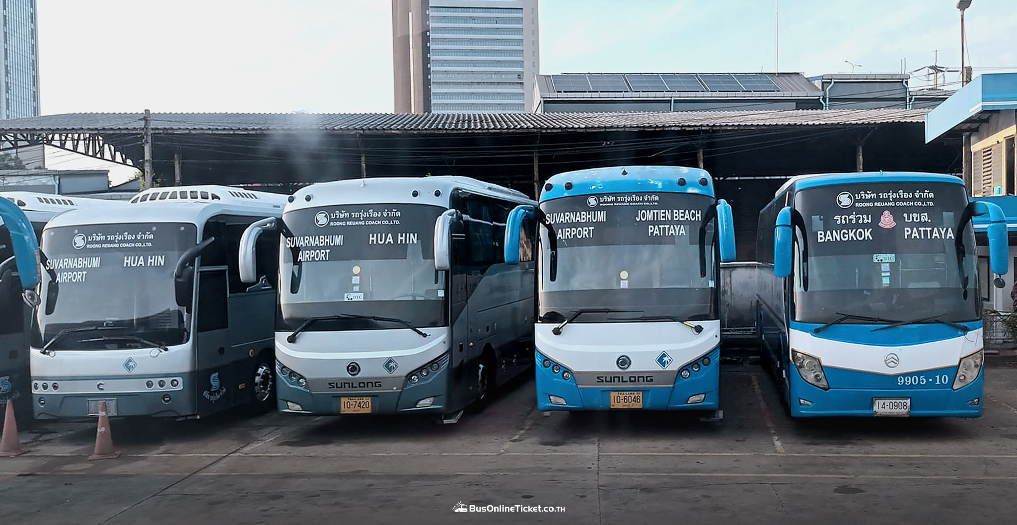 Pattaya to Suvarnabhumi Airport - Bell Travel and Roong Reuang