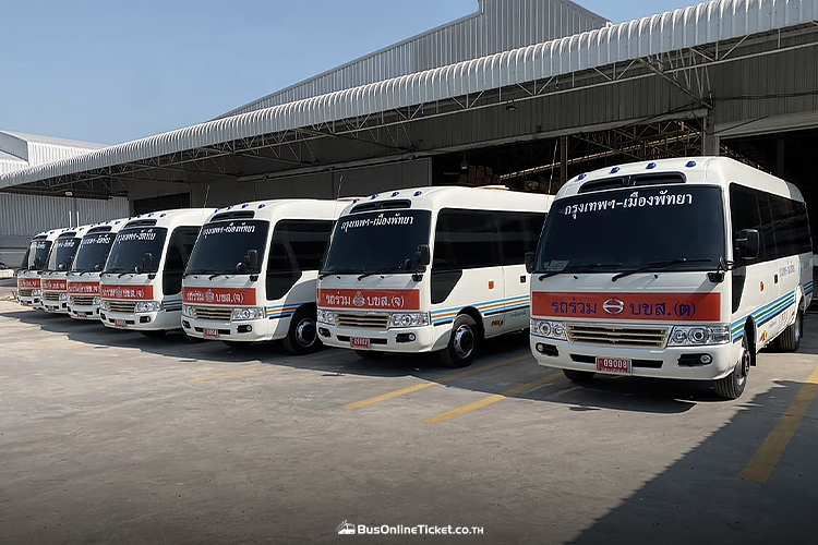 Songsamut Mini Bus - Pattaya to Bangkok