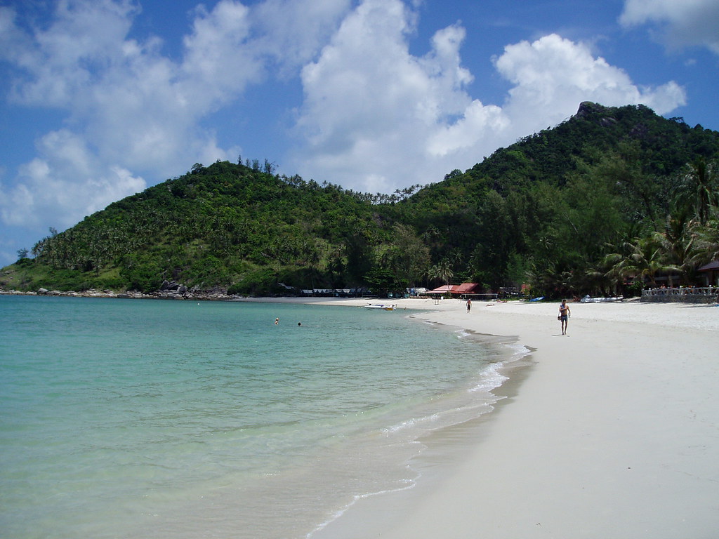 Pristine Bottle Beach on Koh Phangan