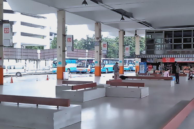 ภายในสถานีขนส่งผู้โดยสารเอกมัย