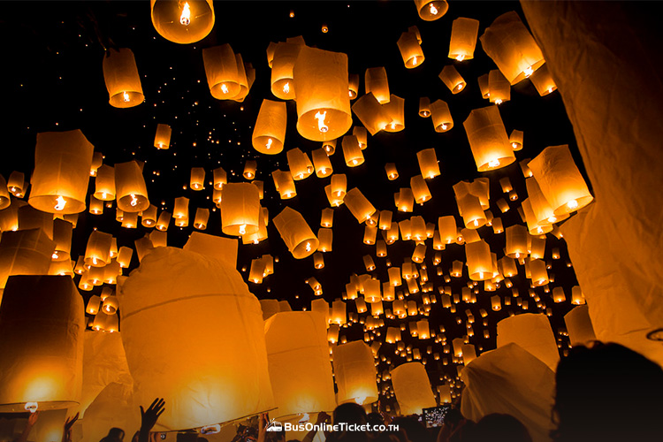 Mae On Lantern Festivals