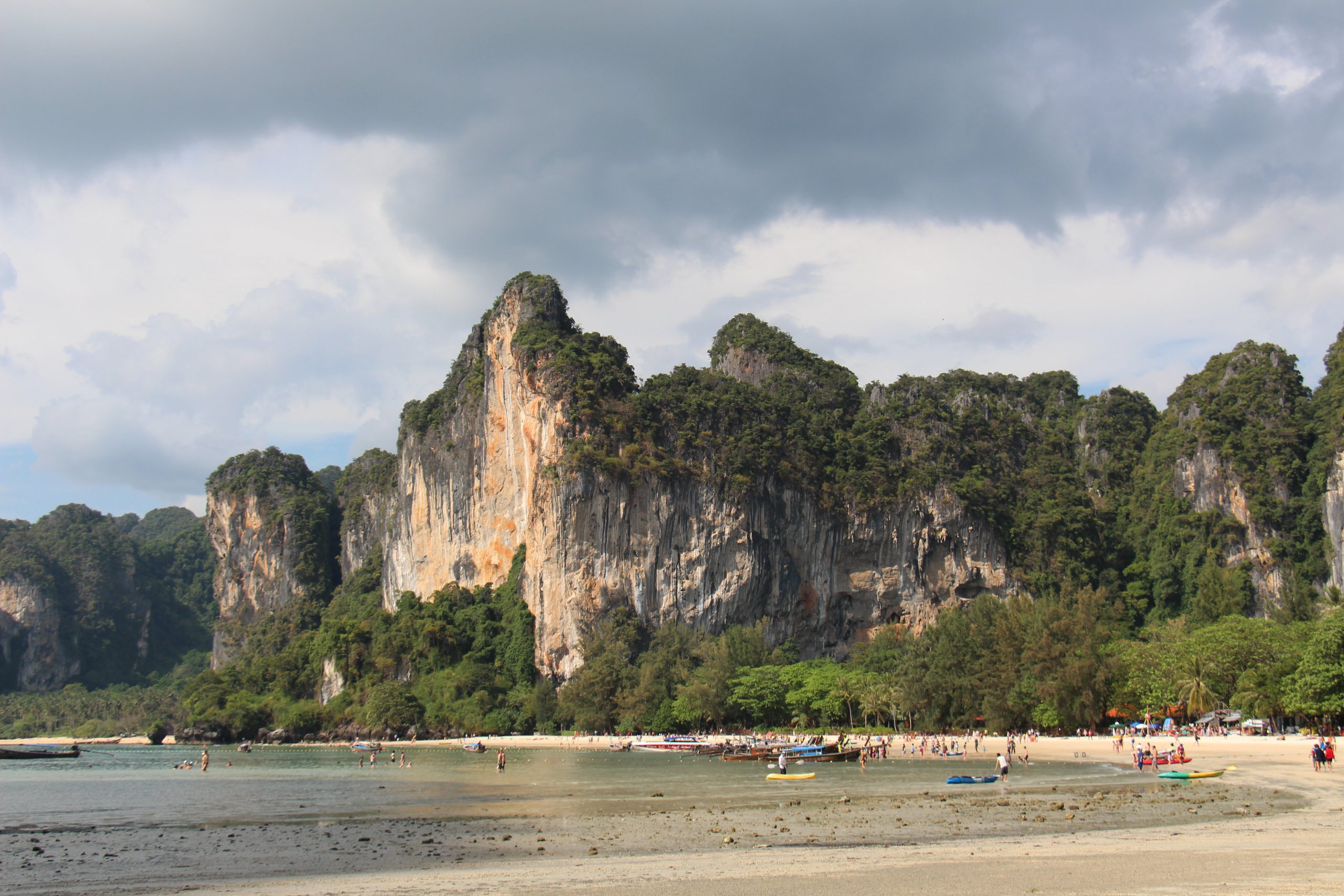 Traveling to Railay Beach from various islands