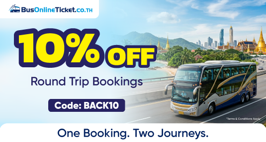 July Round Trip Bus Promotion - Get 10% OFF with BusOnlineTicket