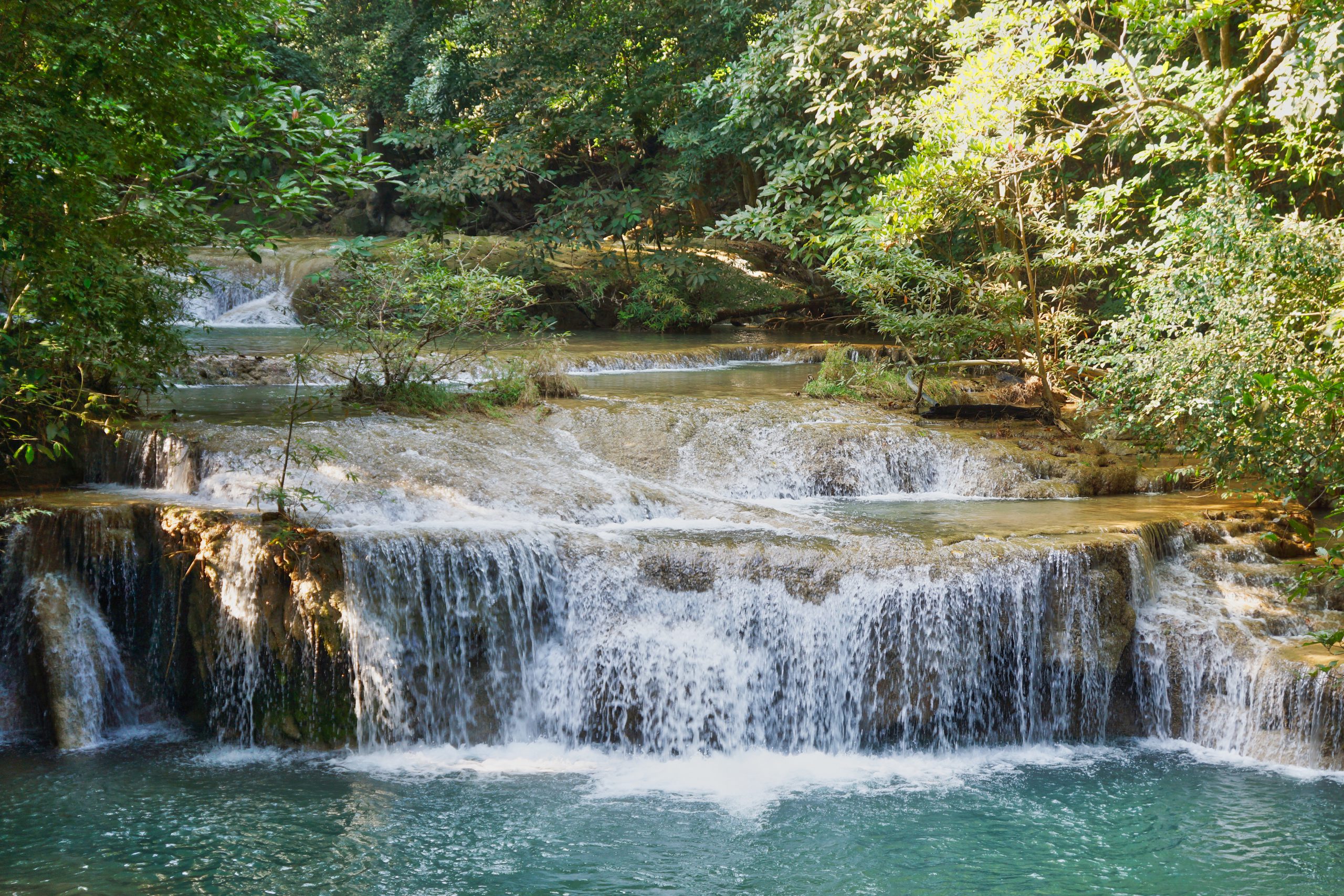 爱侣湾瀑布 Erawan Waterfall