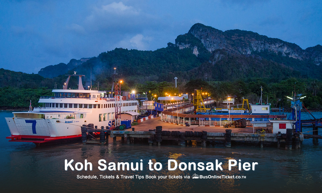 Koh Samui to Donsak Pier