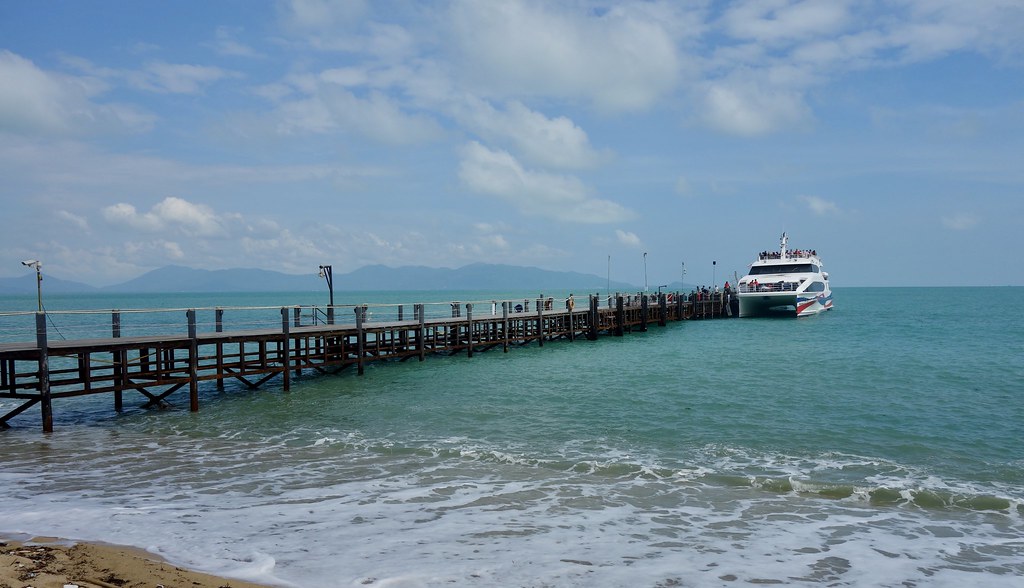 Pralan Pier (Maenam Pier) Koh Samui