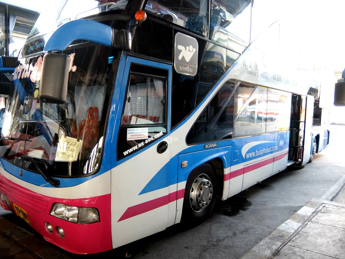 Phuket Travel Express Bus - Departure