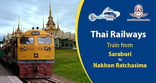 Train from Saraburi to Nakhon Ratchasima Train from Saraburi to Nakhon Ratchasima