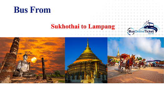 Bus from Sukhothai to Lampang