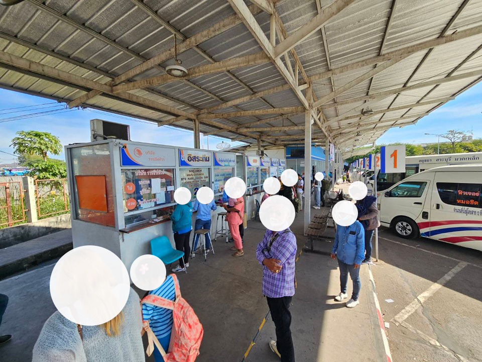 Inside Nakhon Ratchasima Bus Terminal 2