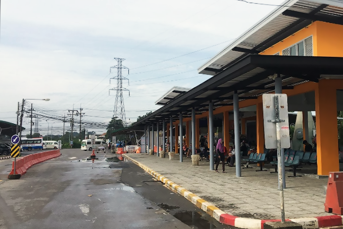 Inside Hat Yai Bus Terminal 1