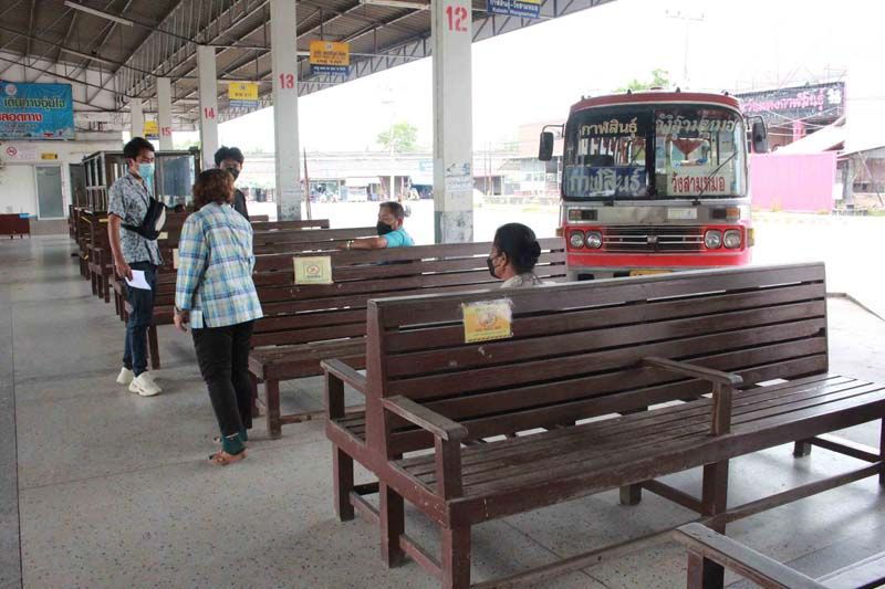 Inside-Kalasin Bus Terminal